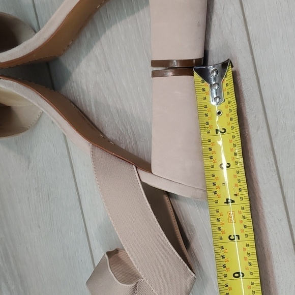 Vince Camuto Women Citriana Leather Blush Ankle Strap Block Heels shoes sz 11M - Picture 9 of 12